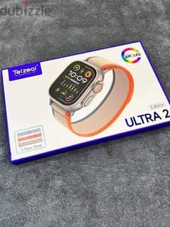 telzeal ultra 2 amoled smart watch -black