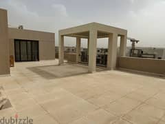 For sale, fully finished penthouse for sale, 189 sqm, with 90 sqm roof, in installments