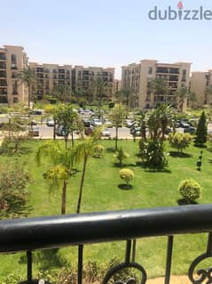 99m apartment for sale in Al-Rehab 2, Ultra Super Luxe finishes, view garden, and kitchen