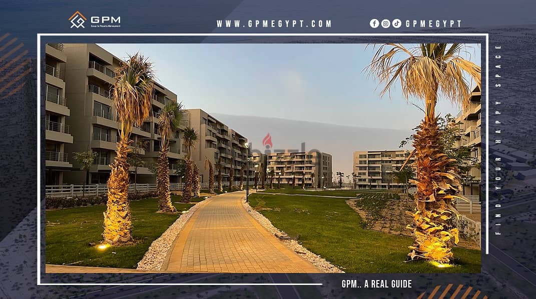 Duplex 265m for sale in Capital Gardens Mostakbal City Ready To Move with installments دوبلكس للبيع في كابيتال جاردنز المستقبل 0