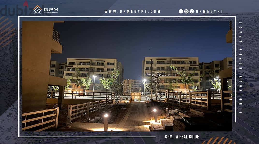 Duplex 265m for sale in Capital Gardens Mostakbal City Ready To Move with installments دوبلكس للبيع في كابيتال جاردنز المستقبل 1