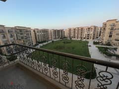 For lovers of green spaces  Apartment for sale in Al-Rehab in the seventh phase  119 meters, first residence with a wide garden view