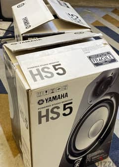 Yamaha HS5 Powered Studio Monitor - سماعات ياماها 5 انش ستوديو