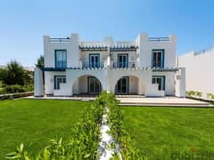 Fully Finished Ground with Garden Chalet for Sale in Mountain View Ras el Hekma with Installments
