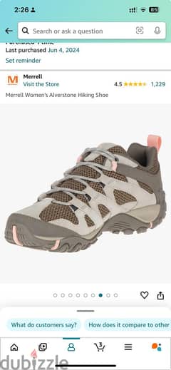shoes merrell woman or man size 9,5 or 41,5