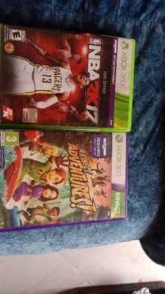 Xbox 360 original games NBA 2k 17 , Kinikit Adventure