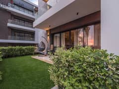 Apartment with private garden for sale in Golden Square next to Isola Compound, La Vista Patio Oro compound