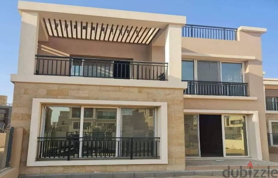 فيلا استاندالون للبيع امام المطار تاج سيتي التجمع الخامس Villa for Sale Front Airport Fifth settlement 6