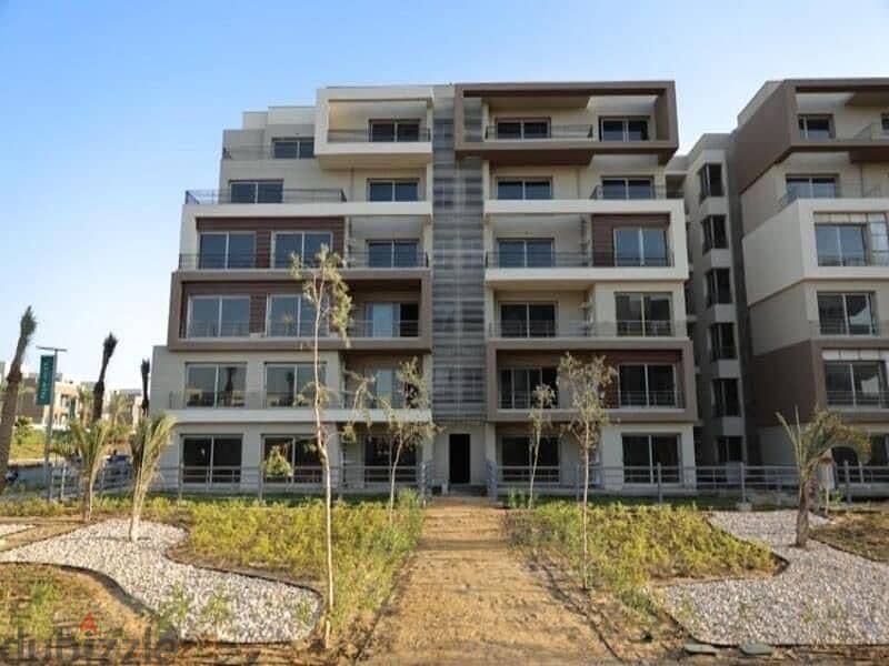 بالتقسيط شقة بجاردن 116م فيو مميز بكمبوند بالم هيلز القاهرة الجديدة Palm hills new cairo 1