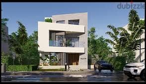 Senior villa for sale "Double View" 4 years delivery near Katameya with installments up to 8 years
