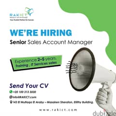 RAKICT company is looking for full time Sales Account Manager