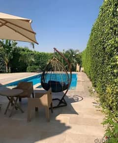 Villa for sale, corner, in front of Madinaty Villas, 3,300,000 downpayment inside and the rest over 8 years, Sarai Compound