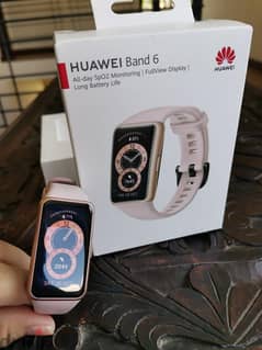 هواوي باند 6 لون بينك - Huawei Band 6 Pink color 0