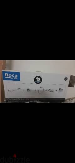 Roca towel stands for shower and sink