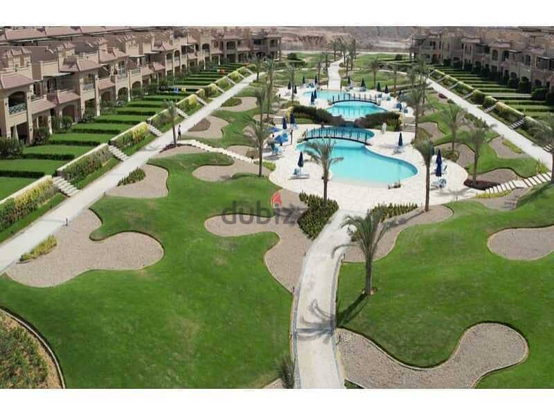 بنتهاوس شاليه 190 متر للبيع 4 غرف في قرية لافيستا توباز العين السخنه فيو بحر Penthouse chalet for sale in La Vista Topaz Ain Sokhna Village 20