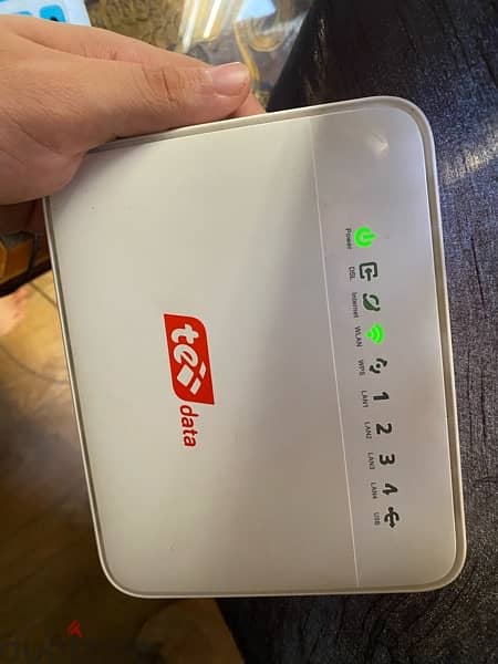 حاله ممتازه جدا router VDSL we 0