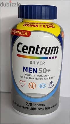 centrum Multivitamin men's +50 سنتروم للرجال