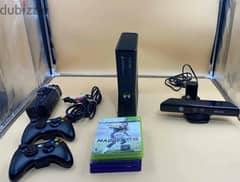 Xbox 360 معاه تلات درعات في فيفا و gta و العاب تانيه كتير