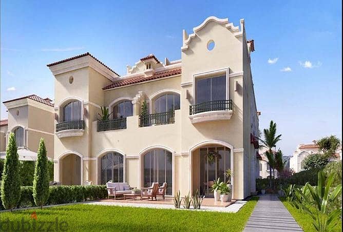 Classic standalone villa 432m ready to move with installments 4y in Patio Prime La Vista El Sherouk  باتيو برايم لافيستا 6