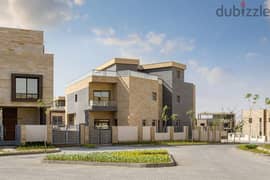 Distinctive villa for sale in Taj City Compound, in front of Cairo Airport, at the best price and installments over the longest payment period and the