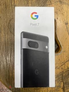 Google Pixel 7 5G 128G Black جديد متبرشم