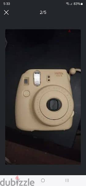 كاميرا instax 8 كالجديدة تماما مفهاش خربوش