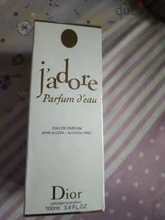 Dior jadore original with serial number and par code