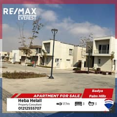 Ready To Move Finished Apartment for sale in Badya Palm Hills - phase 1