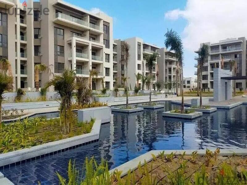 Apartment with immediate receipt with garden, super luxurious finishing, in Address East Compound in Fifth Settlement, in installments 2