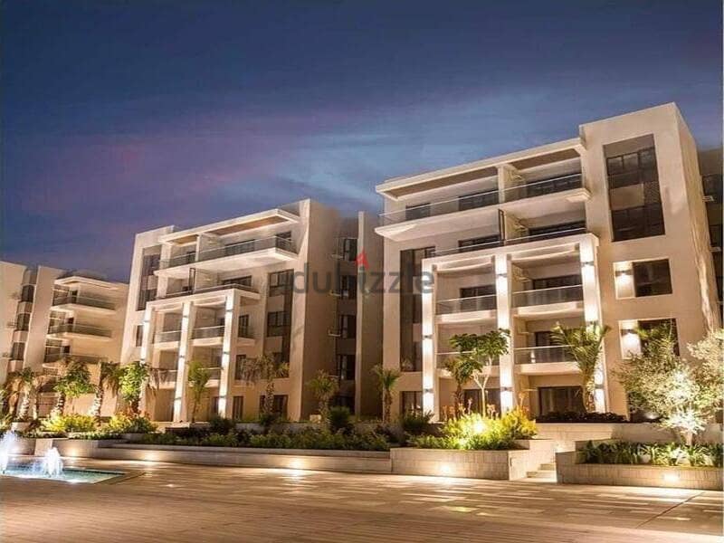 Apartment with immediate receipt with garden, super luxurious finishing, in Address East Compound in Fifth Settlement, in installments 4