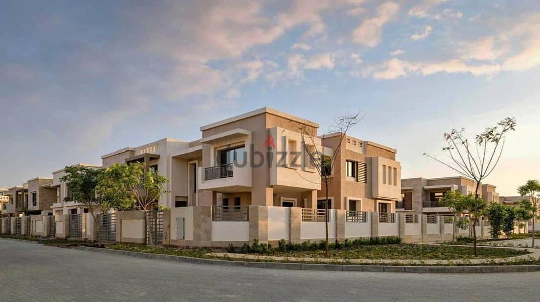 Townhouse for sale at the price of an apartment in Sarai Compound, New Cairo, Solar, with Madinaty, in installments over the longest payment period. 9