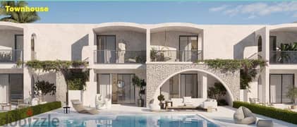 Town House 150m for sale in Salt Tatweer Misr North Coast Fully Finished and sea view near the new Alamein, Sidi Abdelrahman and, Fouka bay road