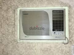 3hp window unionaire air condition , in a very good condition