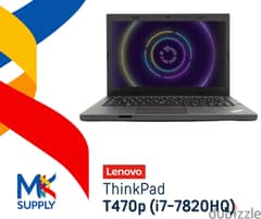 Lenovo Thinkpad T470p ( i7-7820HQ vPro ) - Gaming Laptop