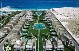 شاليه للبيع استلام 2026 متشطب بالكامل و مباشرة علي البحر في مرسيليا بيتش بالتقسيط على 8 سنوات | Marseilia Beach 5