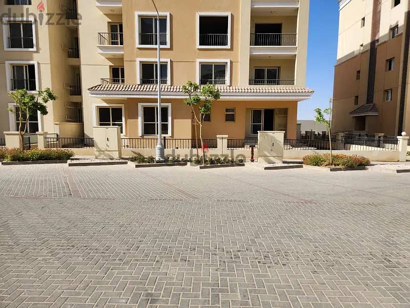 For sale, next to Madinaty and Al-Rehab, an apartment of 113 m with the lowest down payment and installments over the longest payment period in Sarai 3