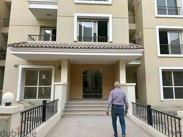 For sale, next to Madinaty and Al-Rehab, an apartment of 113 m with the lowest down payment and installments over the longest payment period in Sarai 7