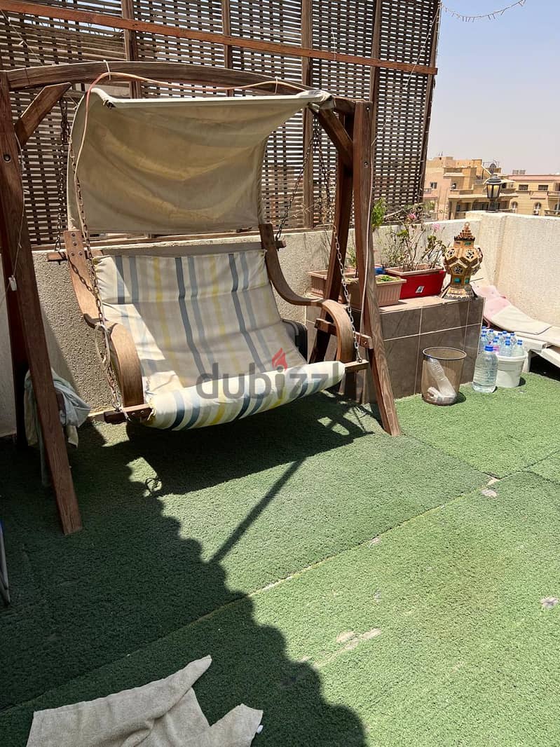 Apartment for sale in Banafseg Settlement, near Mohamed Naguib Axis, Sadat Axis, Al-Rehab, and Waterway  View Garden Nautical Super deluxe finishing 1