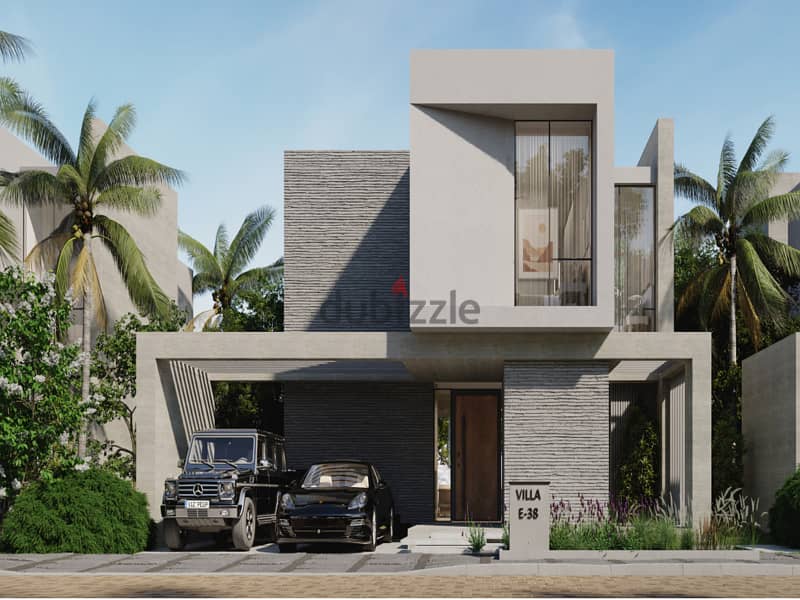 Finished chalet with air conditioners and kitchen in Azha, North Coast, with 10% down payment and equal installments 14