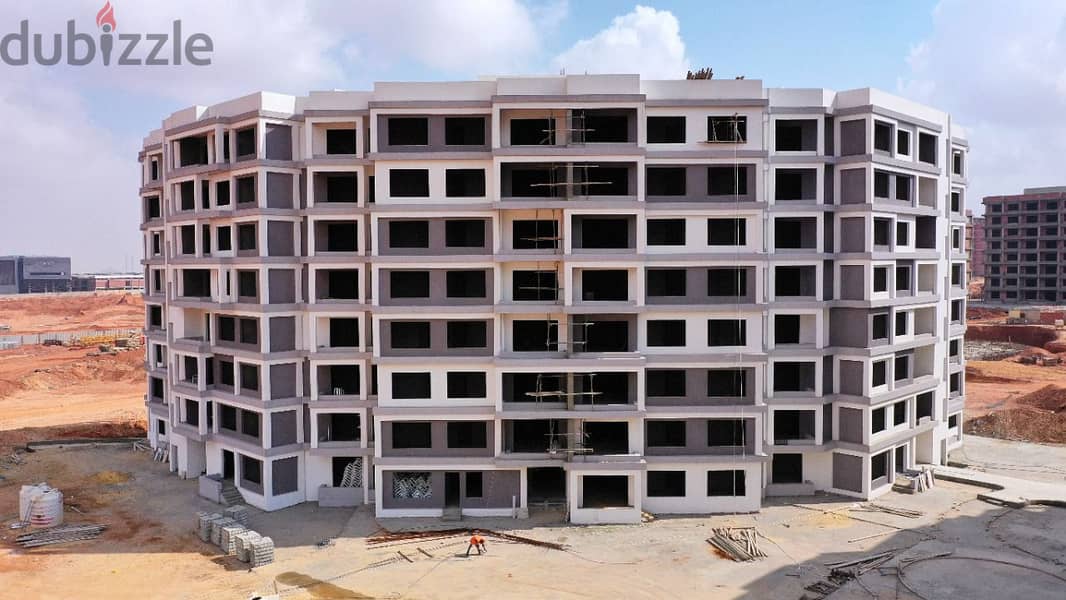 Book your apartment of 96 square meters, semi-finished, with a 10% discount, in the Entrada Compound in the Administrative Capital, in the R7 district 15