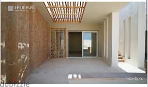130 sqm chalet for sale, 3 rooms, fully finished, in Ras El Hekma, North Coast, SeaShore Hyde park