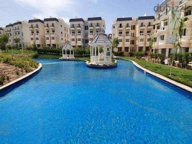 Apartment 190m with garden corner for sale 4Bdr down payment 1.2 million Mountain View iCity October Club Park next to Mall of Arabia and Sheikh Zayed 20