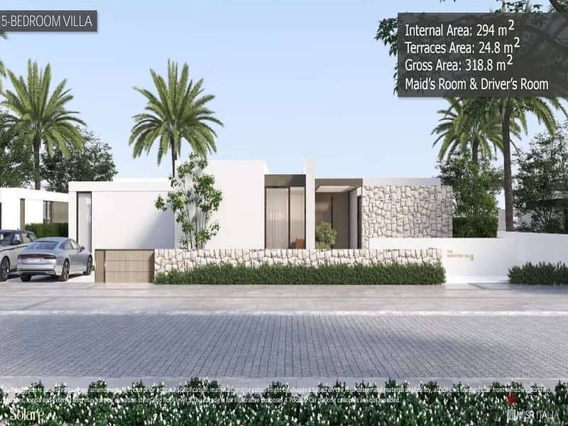 4Bed villa for sale down payment 1.3 million Solari Ras El Hekma Village North Coast next to Swan Lake first row sea view 22