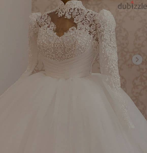 فستان زفاف  سندريلا wedding dress 2