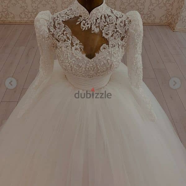 فستان زفاف  سندريلا wedding dress 3