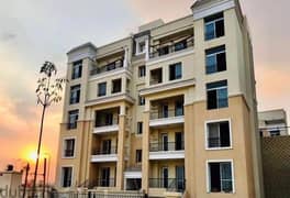 Apartment 108. M in Sarai Mostakbal City near Madinaty with Open View on Cavana lake for sale under market price