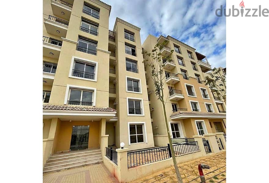 Apartment 108. M in Sarai Mostakbal City near Madinaty with Open View on Cavana lake for sale under market price 1