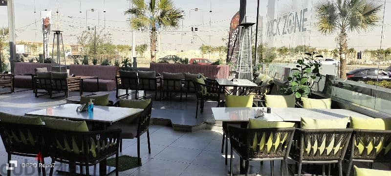 كافيه ومطعم مجهز بالمعدات كامل للايجار بوصله دهشور  الشيخ زايد 16