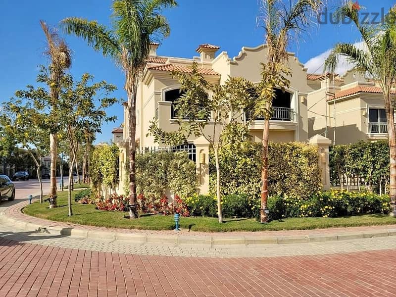 5 bed villa for immediate sale down payment of 5 million New Cairo La Vista Compound, Patio Prime El Shorouk next to Madinaty and the Fifth Settlement 3