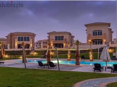 Standalone villa for sale in installments land, 540 m landscape view and lagoon in Stone Park